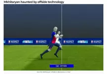 Mkhitaryan việt vị với khoảng cách centimet báo Italia tiếc Inter thắng hụt Barca-3.webp