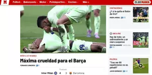 Báo TBN xót xa vì Barca vỡ mộng "ăn 3", báo Italia ngất ngây với trận bán kết lịch sử