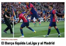 Barcelona "kết liễu" Real: Báo Tây Ban Nha ví như cái kết buồn cho Ancelotti